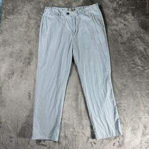 Peter Millar Pants Mens 34x28‎ (36)  Blue Striped Chino Golf Seersucker Preppy